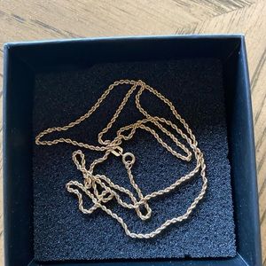 14k Yellow Gold Rope Chain